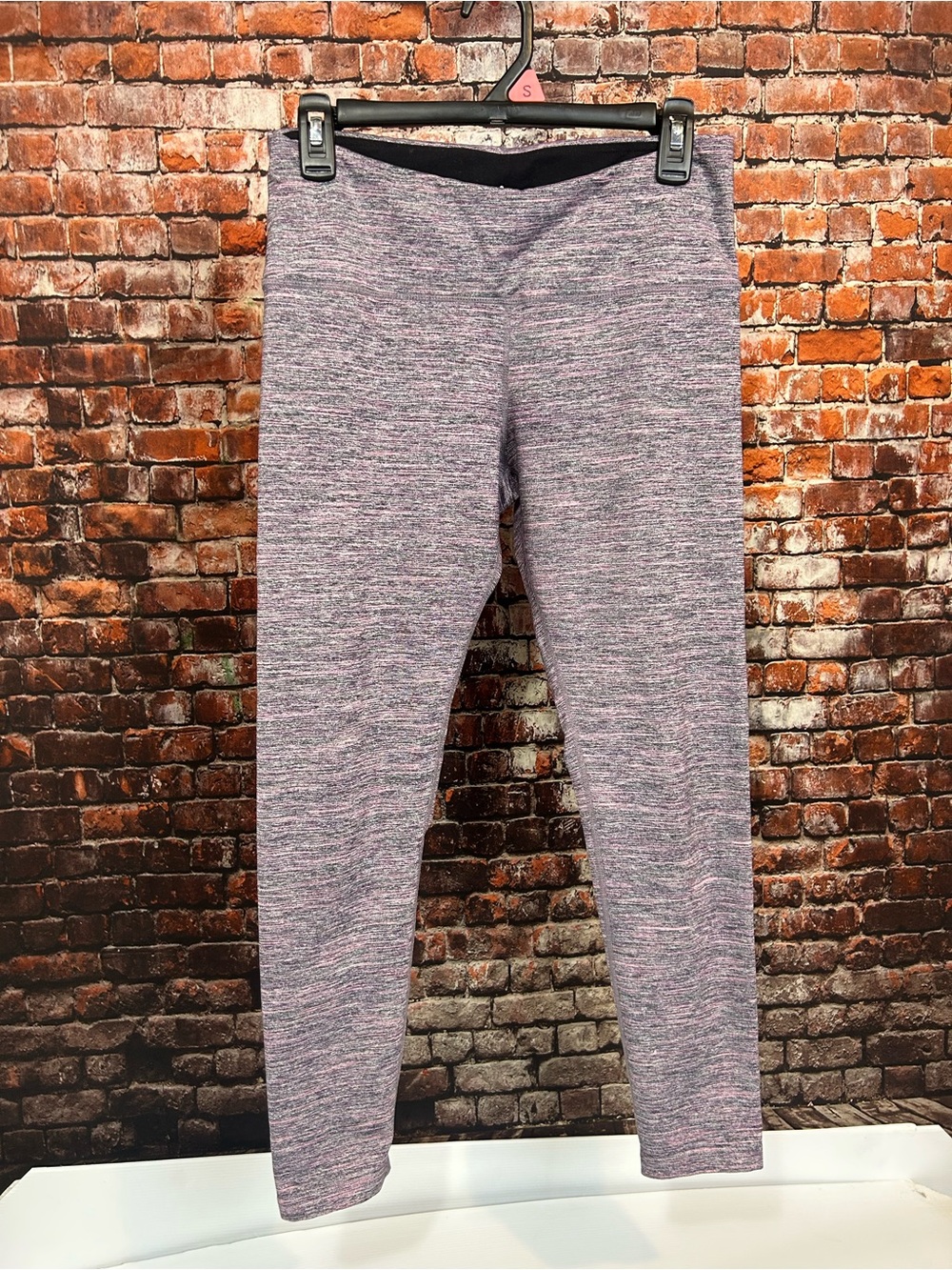 Lined Purple Active Leggings by Tuff Athletics Medium Ankle
